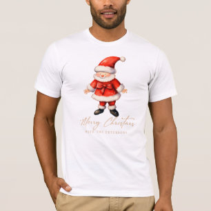 Camiseta Sencillos Navidades de Santa Cláusula White