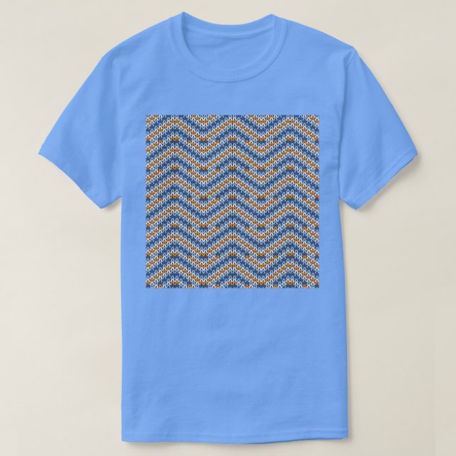 Camiseta Sencillos patrones de tejido para bebés 23 (Diseño del anverso)