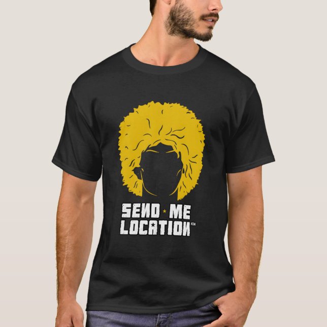 Camiseta Send Me Location Papakha (Anverso)