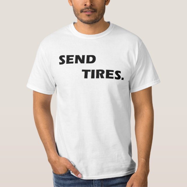 CAMISETA SEND TIRES (Anverso)