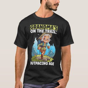 Camiseta Senderismo Abuela Montaña - Abuela excursionista