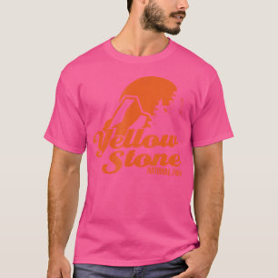 Camiseta Senderismo al aire libre Hover Hiker Yellowstone N
