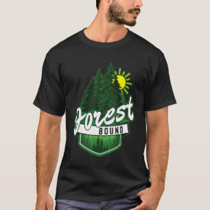 Camiseta Senderismo Camping en el bosque Sal al aire libre