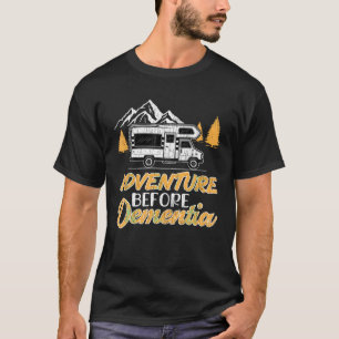 Camiseta Senderismo Camping Lover Adventure Antes de Dement