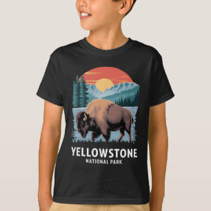 Camiseta Senderismo Camping Parque Nacional Yellowstone Vid