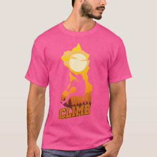 Camiseta Senderismo Cara por la naturaleza en montaña monta