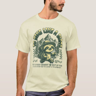 Camiseta Senderismo como montaña eslovaca de motivación