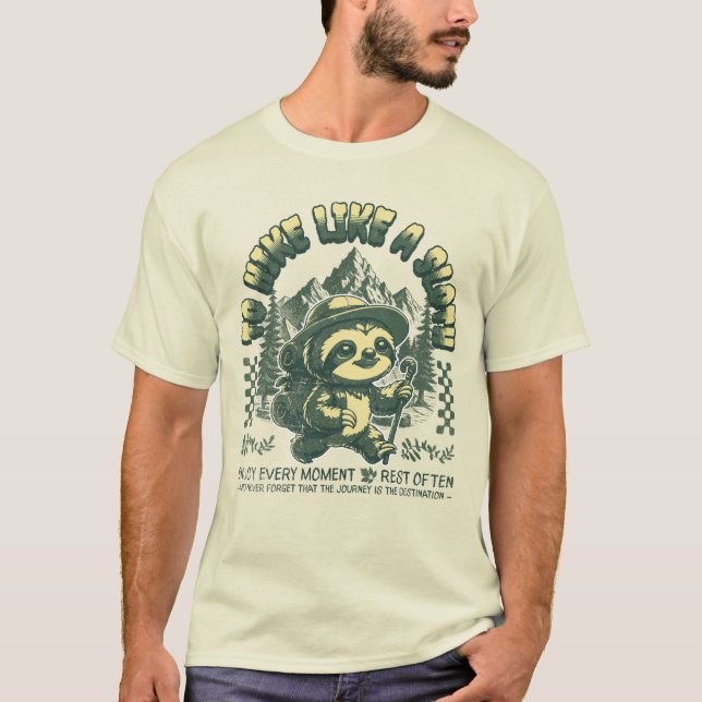 Camiseta Senderismo como montaña eslovaca de motivación (Anverso)