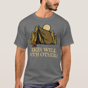 Camiseta Senderismo Con Otros Amigos Senderismo Buda