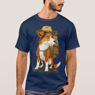Camiseta Senderismo con perro
