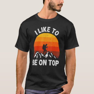 Camiseta Senderismo De Aventura Me Gusta Estar En El Exteri