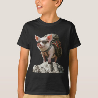 Camiseta Senderismo de cerdos