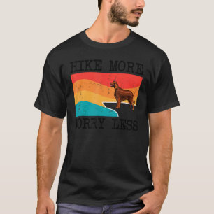 Camiseta Senderismo de escalada de gráficos irlandeses meno