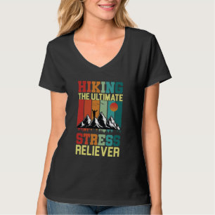 Camiseta SENDERISMO DE ESTRÉS ÚLTIMO, Paseos para los amant
