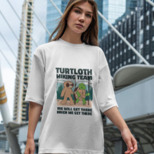Camiseta Senderismo De Tortuga Y Leche