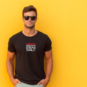 Camiseta Senderismo de trail camping humor negro rojo