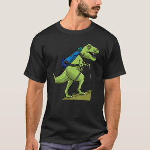 Camiseta Senderismo Dinosaurios Rex Trekking Hombres Mujere