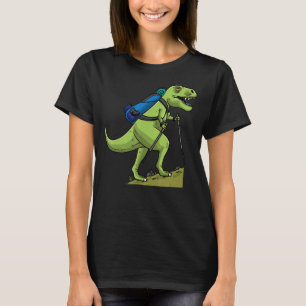 Camiseta Senderismo Dinosaurios Rex Trekking Hombres Mujere