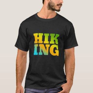 Camiseta Senderismo diseñado con colores naturales