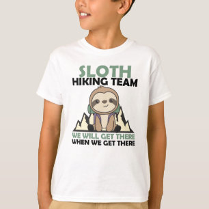Camiseta Senderismo en eslovaco por el equipo de montañismo