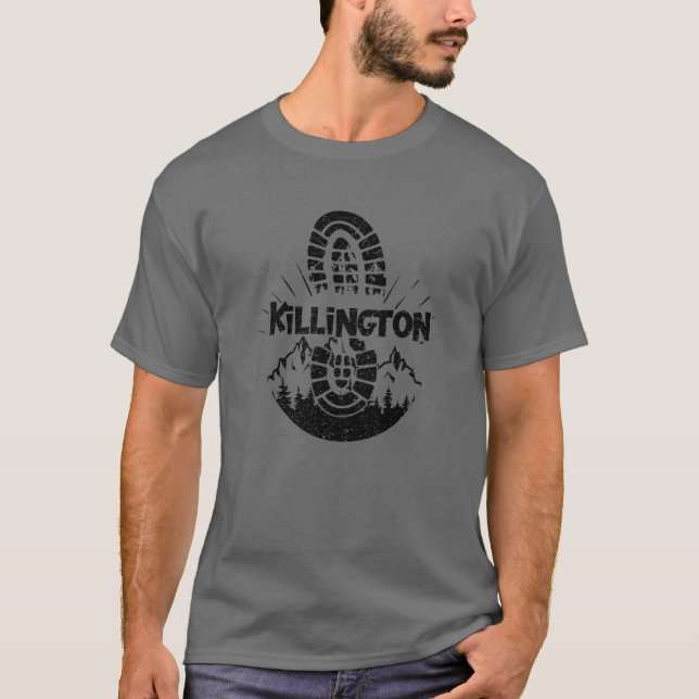 Camiseta Senderismo En Killington USA Vacation Ski (Anverso)