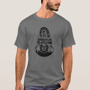 Camiseta Senderismo En La Esquí De Vacaciones De Whistler 