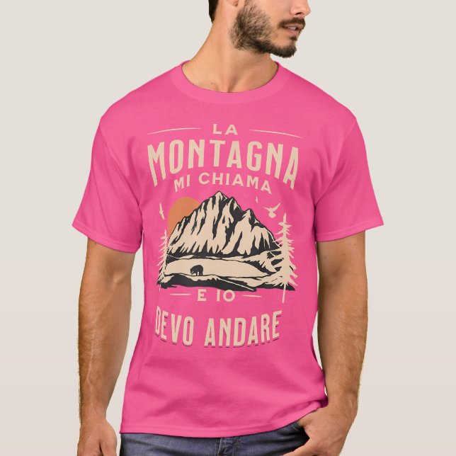 Camiseta Senderismo En Las Montañas Idea Divertida (Anverso)