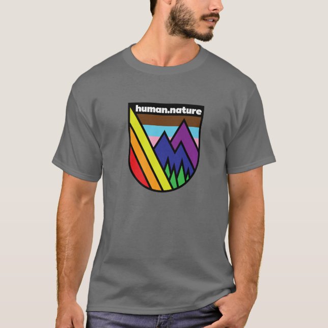 Camiseta Senderismo gay para hombres - Orgullo gay LGBTQ co (Anverso)