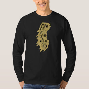 Camiseta Senderismo I Alpes Scout Escalada Motif Para Sende