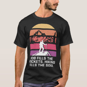 Camiseta Senderismo llena la cita del camping de Soul Cayin