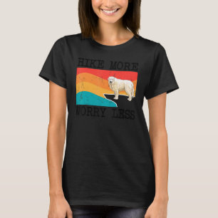 Camiseta Senderismo más preocupante, menos excursión en los
