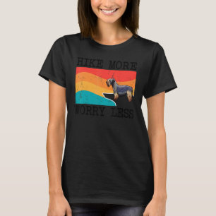 Camiseta Senderismo más preocupante, menos excursión escalo