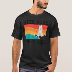 Camiseta Senderismo más preocupante y menos excursión con i
