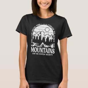 Camiseta Senderismo Montañas al aire libre Camper Senderism