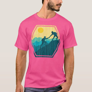 Camiseta Senderismo Montañismo Pico Senderismo Vin al aire 