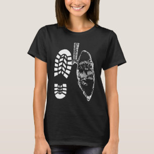 Camiseta Senderismo Mujer Caminando Montañismo Wanderwom