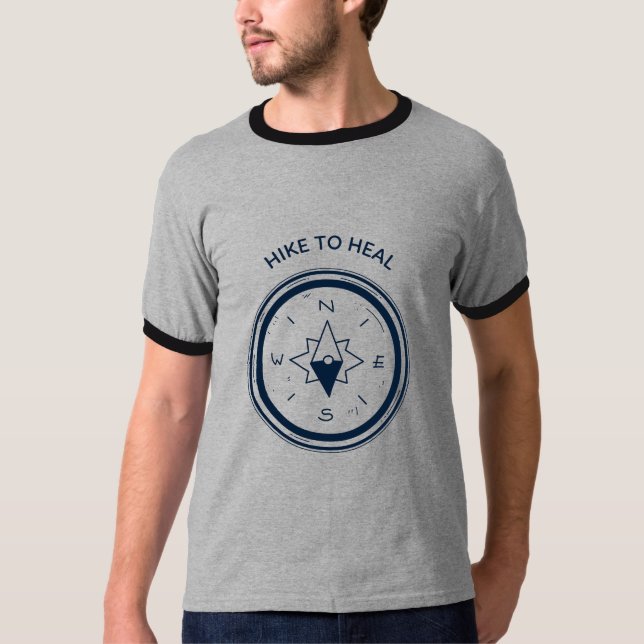 Camiseta Senderismo para curar el senderismo (Anverso)