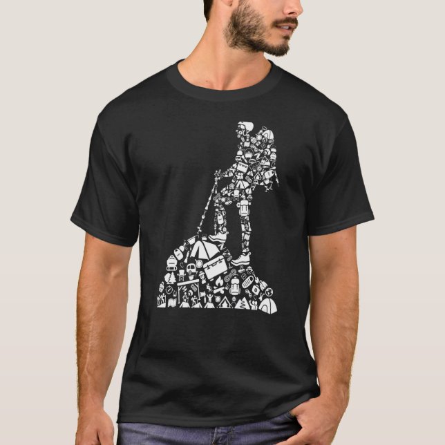Camiseta Senderismo para excursionistas 1 (Anverso)