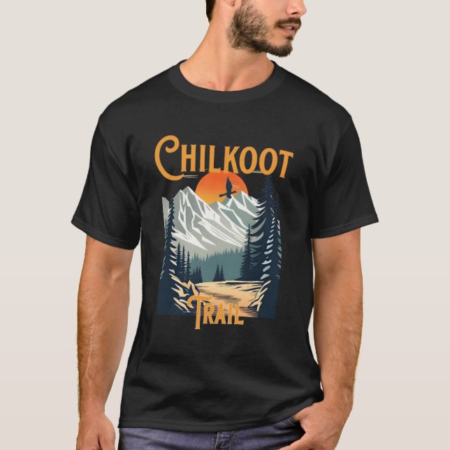 Camiseta Senderismo por Chilkoot (Anverso)