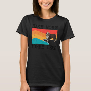 Camiseta Senderismo por Collie Graphic, con menos barba