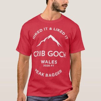 Camiseta Senderismo por Crib Goch Wales
