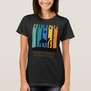 Camiseta Senderismo por el desierto Recorrer la naturaleza 