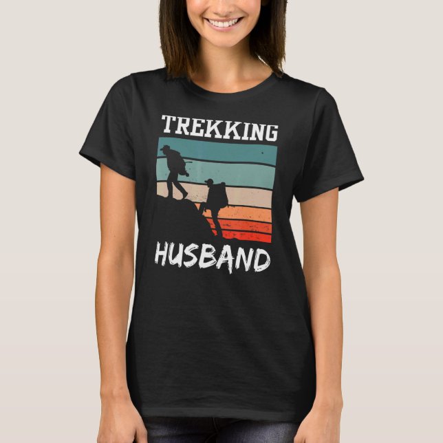 Camiseta Senderismo por el Hiker Hobby (Anverso)