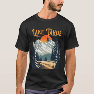 Camiseta Senderismo por el lago Tahoe