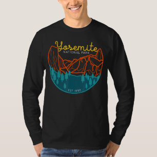 Camiseta Senderismo por el Parque Nacional Yosemite, Califo