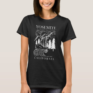 Camiseta Senderismo por el Parque Nacional Yosemite, Califo