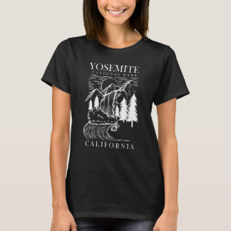 Camiseta Senderismo por el Parque Nacional Yosemite, Califo