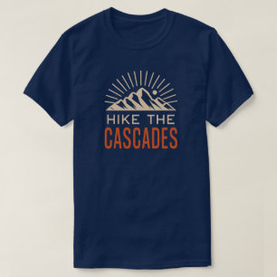 Camiseta Senderismo por el Sunburst de las Cascades