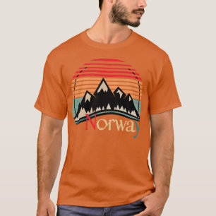 Camiseta Senderismo por Escandinavia Regalo noruego Noruega