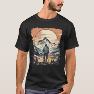 Camiseta Senderismo por la montaña